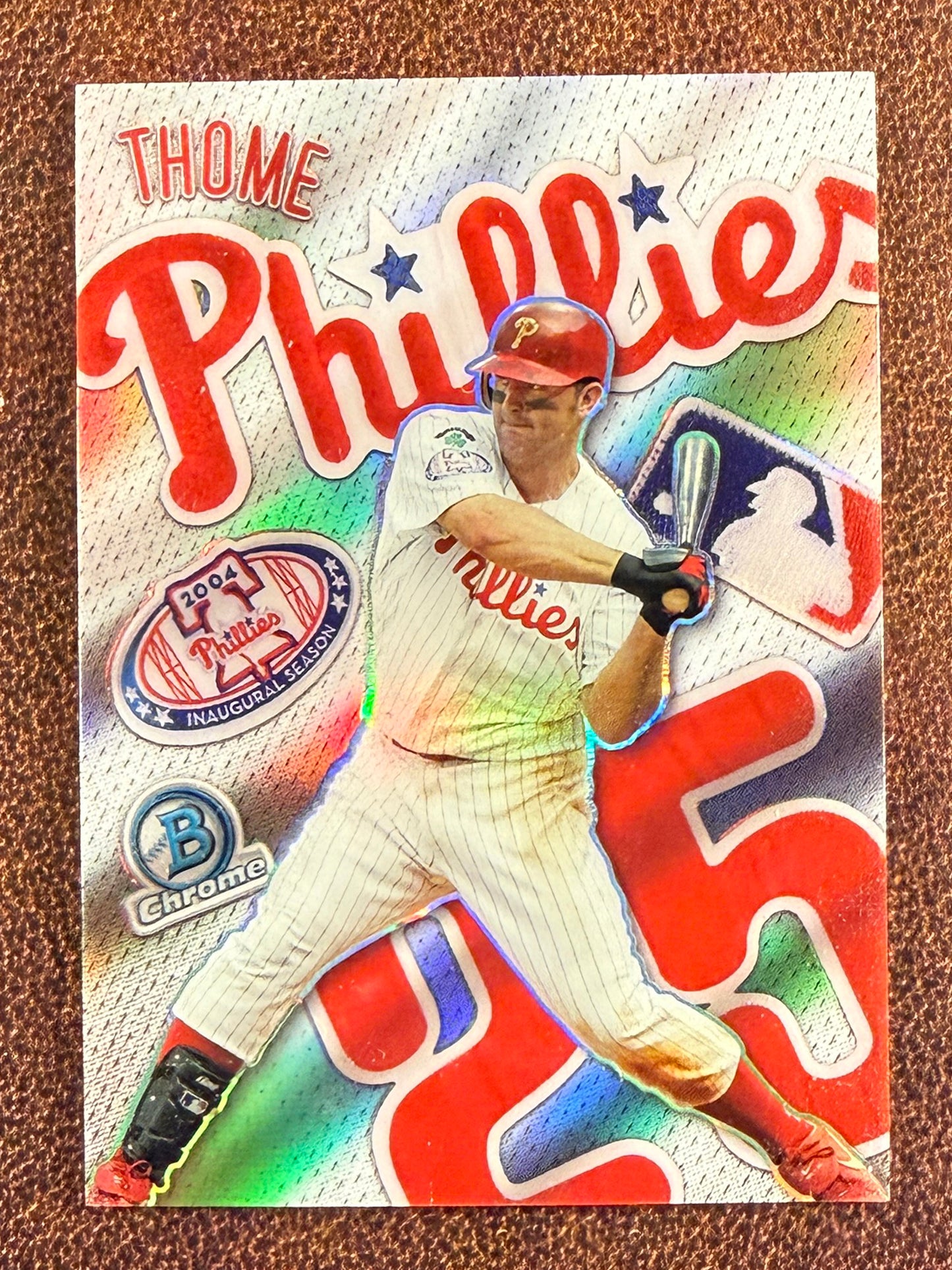 Jim Thome - 2026 Bowman - Patchwork SSP - Phillies