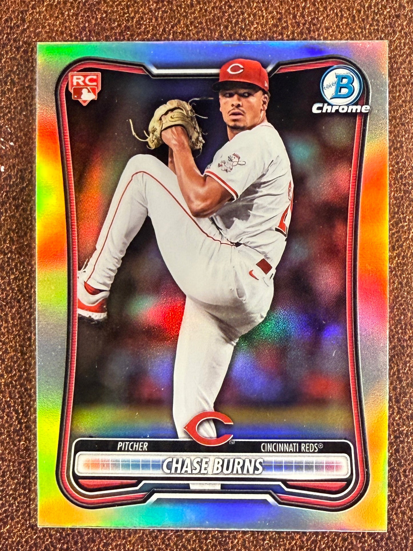 Chase Burns - 2026 Bowman - Red Rookie Redemption - Reds
