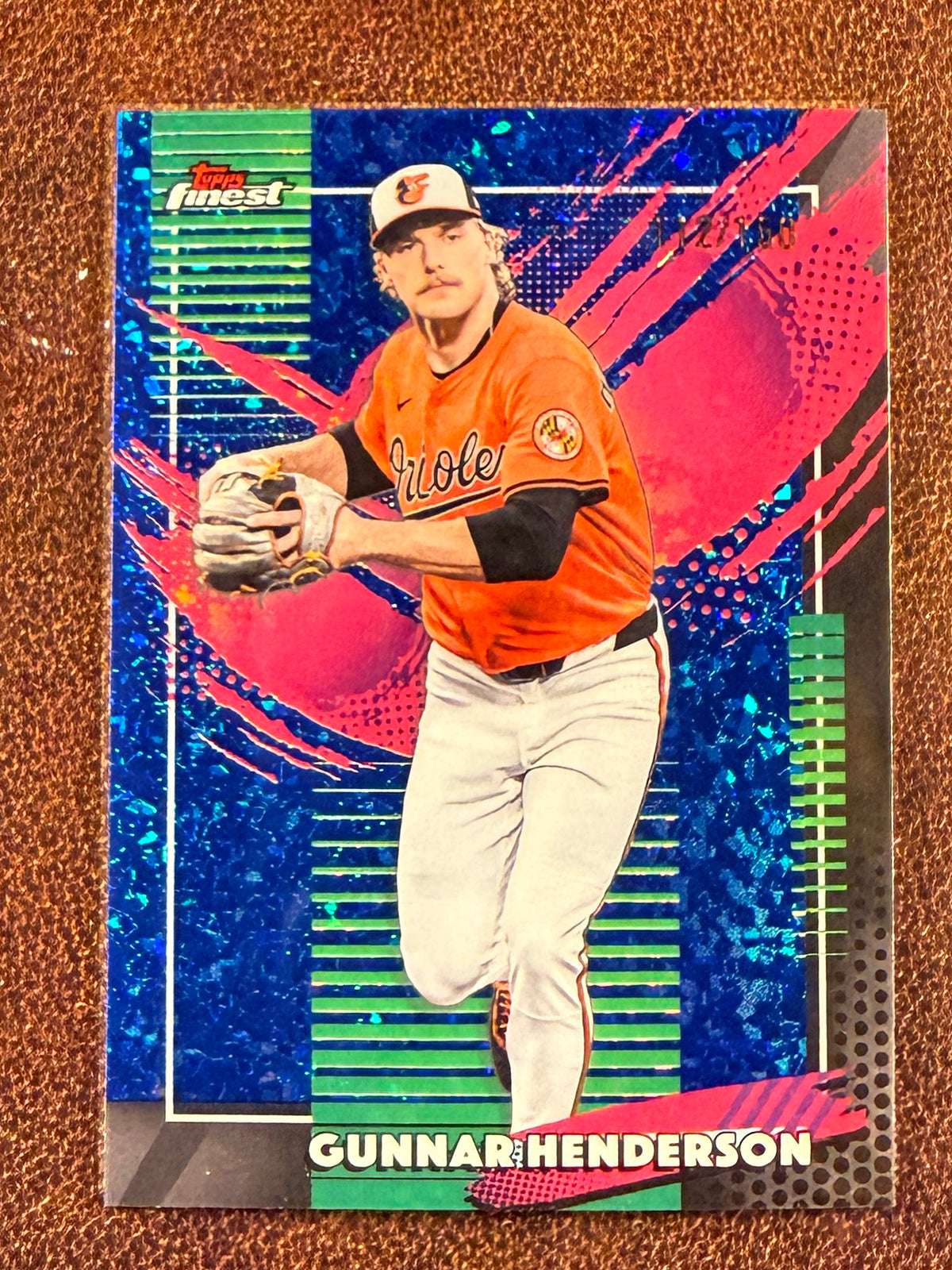 Gunnar Henderson - 2026 Topps Finest - BLUE RARE /150 - Orioles