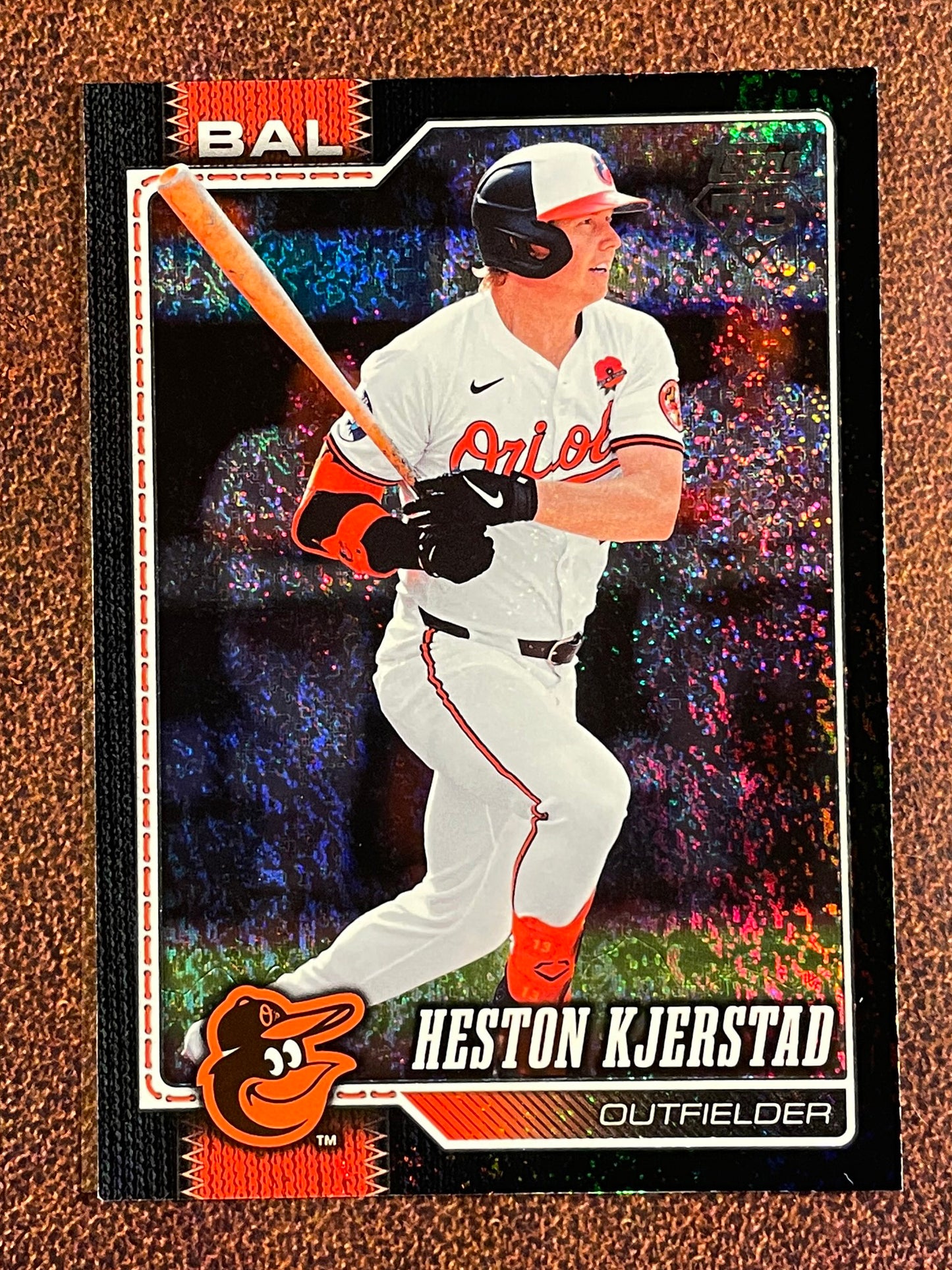 Heston Kjerstad - 2026 Topps Series 2 - BLACK Holofoil /10 - Orioles