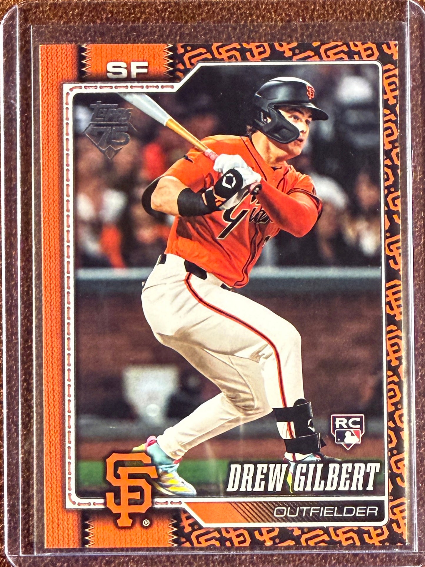 Drew Gilbert - 2026 Topps Series 1 - Rookie Team Border - Giants