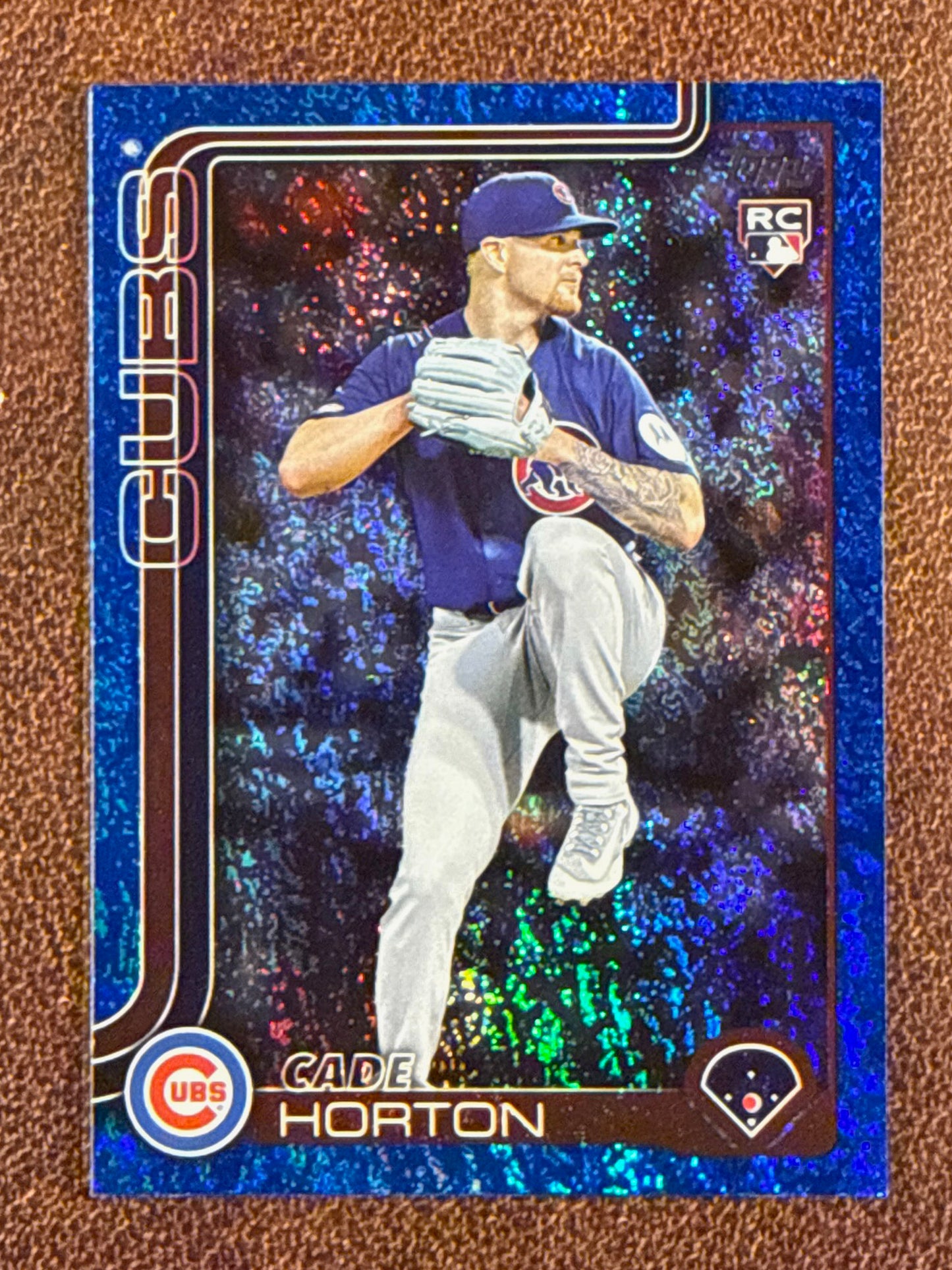 Cade Horton - 2025 Topps Update - BLUE Holo foil /150 - Cubs