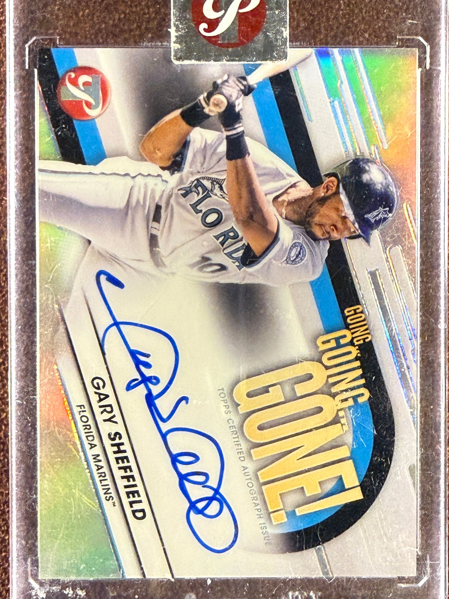 Gary Sheffield - 2023 Topps Pristine - Going Going Gone AUTO - Marlins