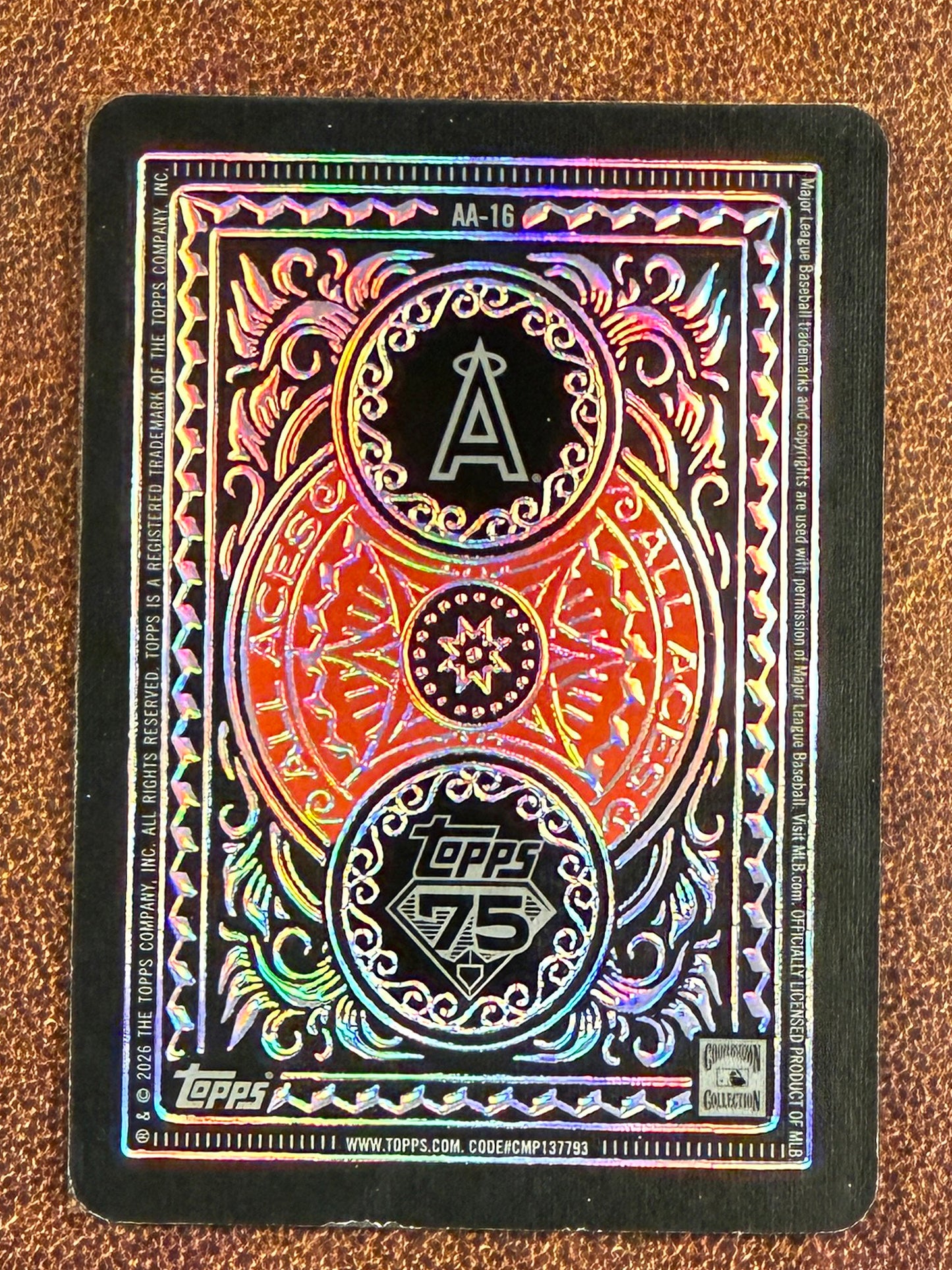 Nolan Ryan - 2026 Topps Series 2 - All Aces (*Surface Issues/Bottom Back Edge*) - Angels