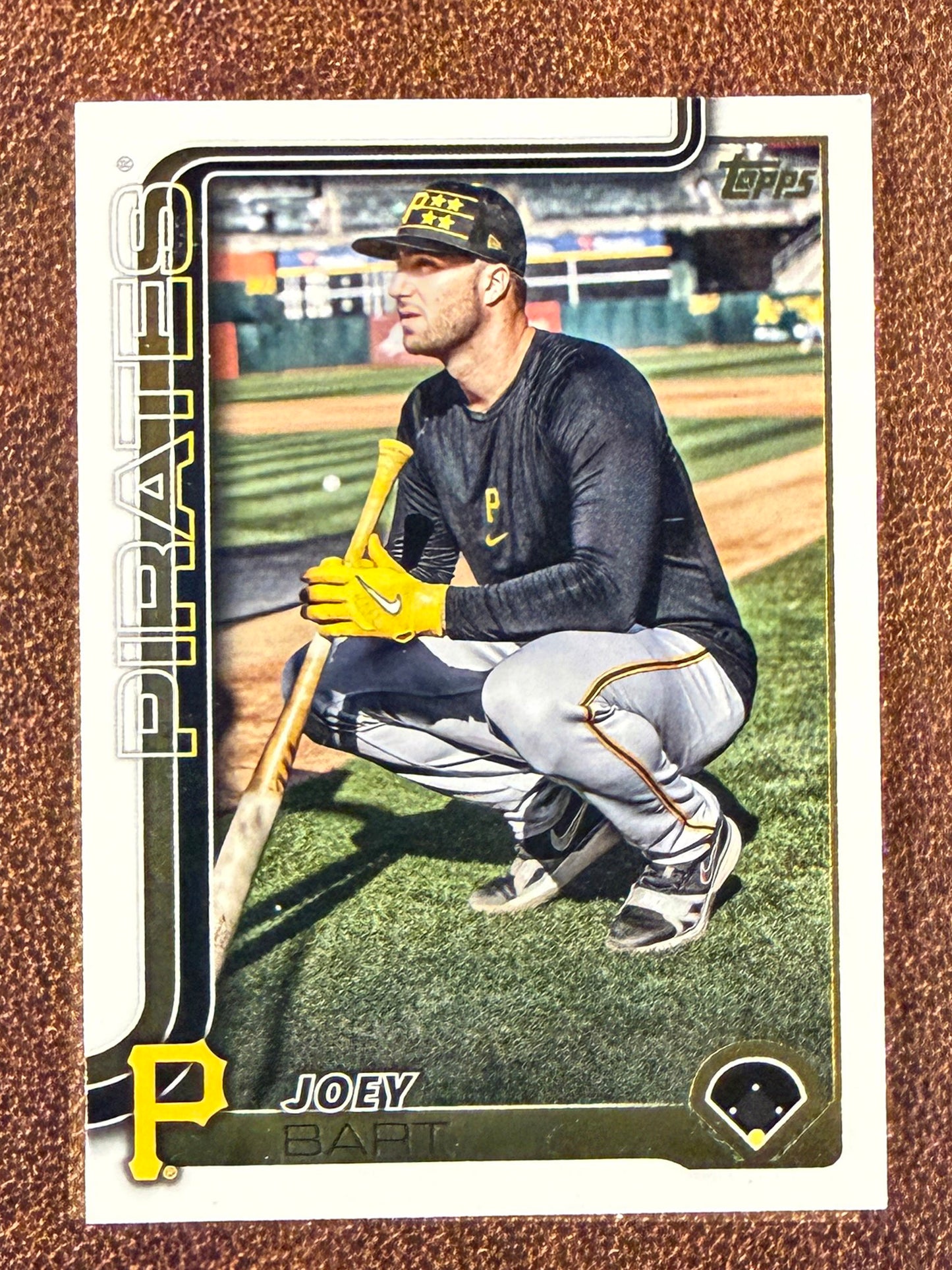 Joey Bart - 2025 Topps Series 2 - Golden Mirror SSP - Pirates