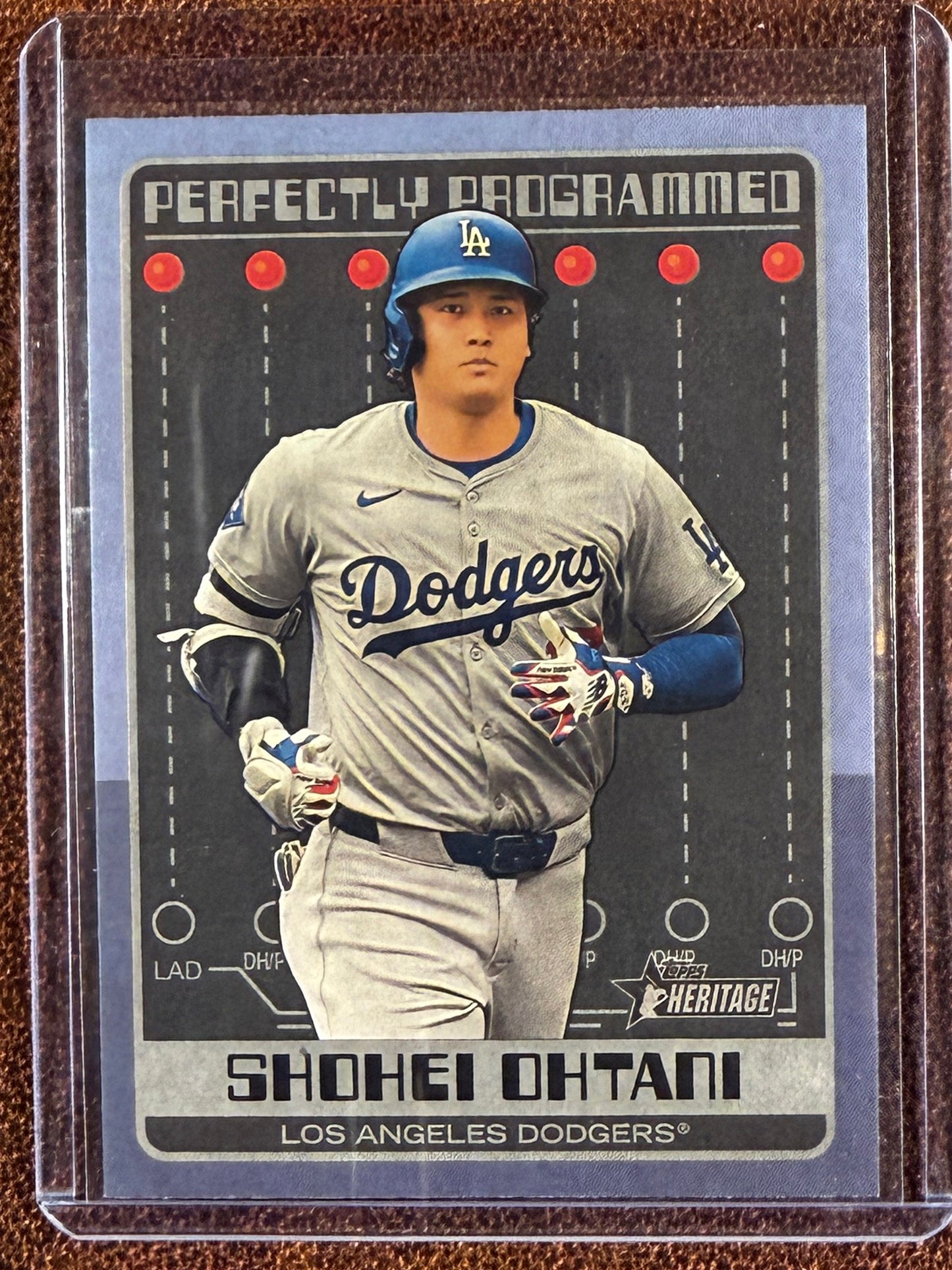 Shohei Ohtani - 2024 Topps Heritage - Perfectly Programmed - Dodgers