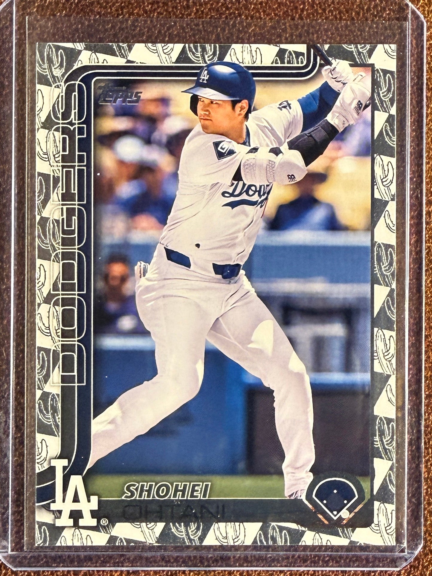 Shohei Ohtani - 2025 Topps Series 1 - Spring Training Cactus Foil - Dodgers (sold)