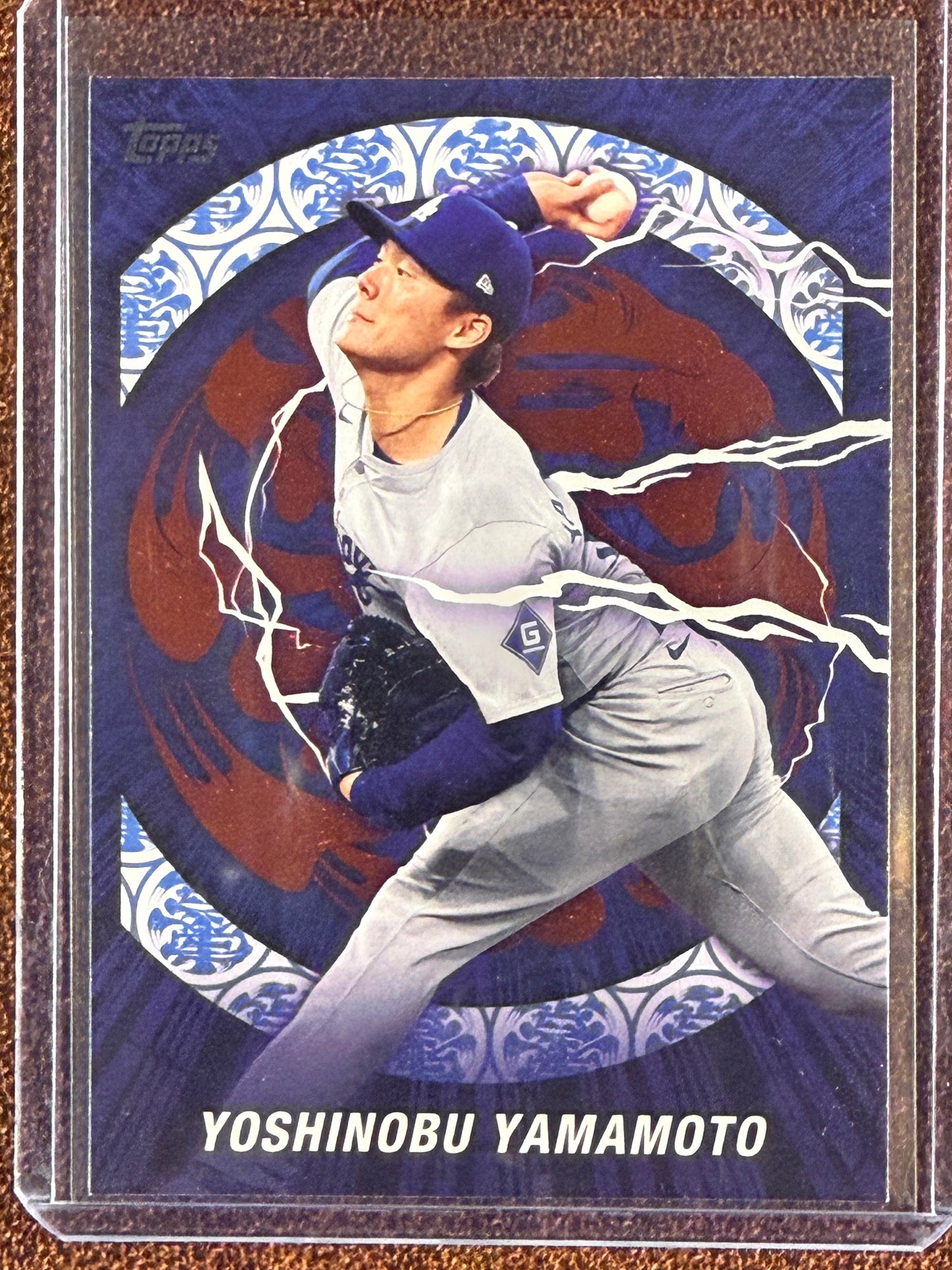 Yoshinobu Yamamoto - 2025 Topps Series 1 - World Tour Domination - Dodgers