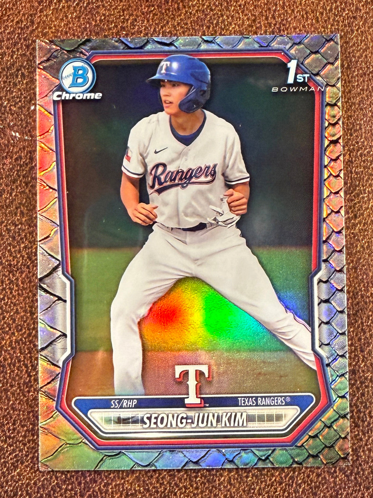 Seong Jun Kim - 2026 Bowman - Reptilian 1st Bowman - Rangers