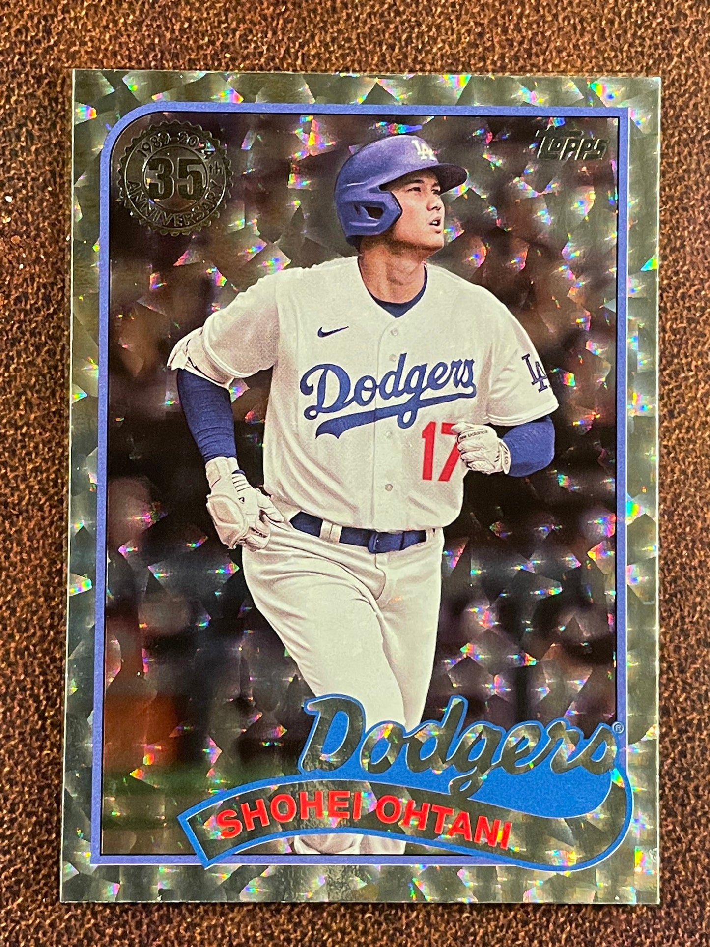 Shohei Ohtani - 2024 Topps Series 1 - 1990 Crackle Foilboard - Dodgers