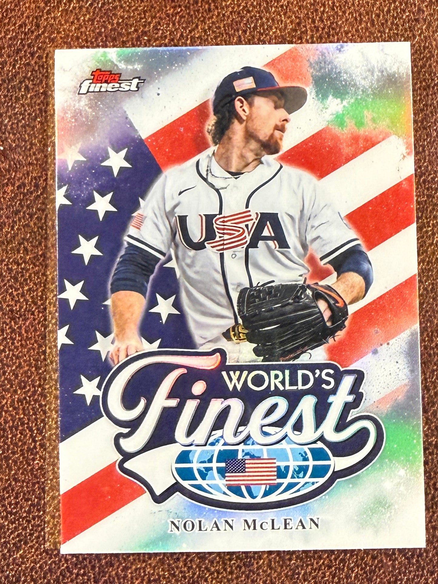 Nolan McLean - 2026 Topps Finest - World's Finest - Mets