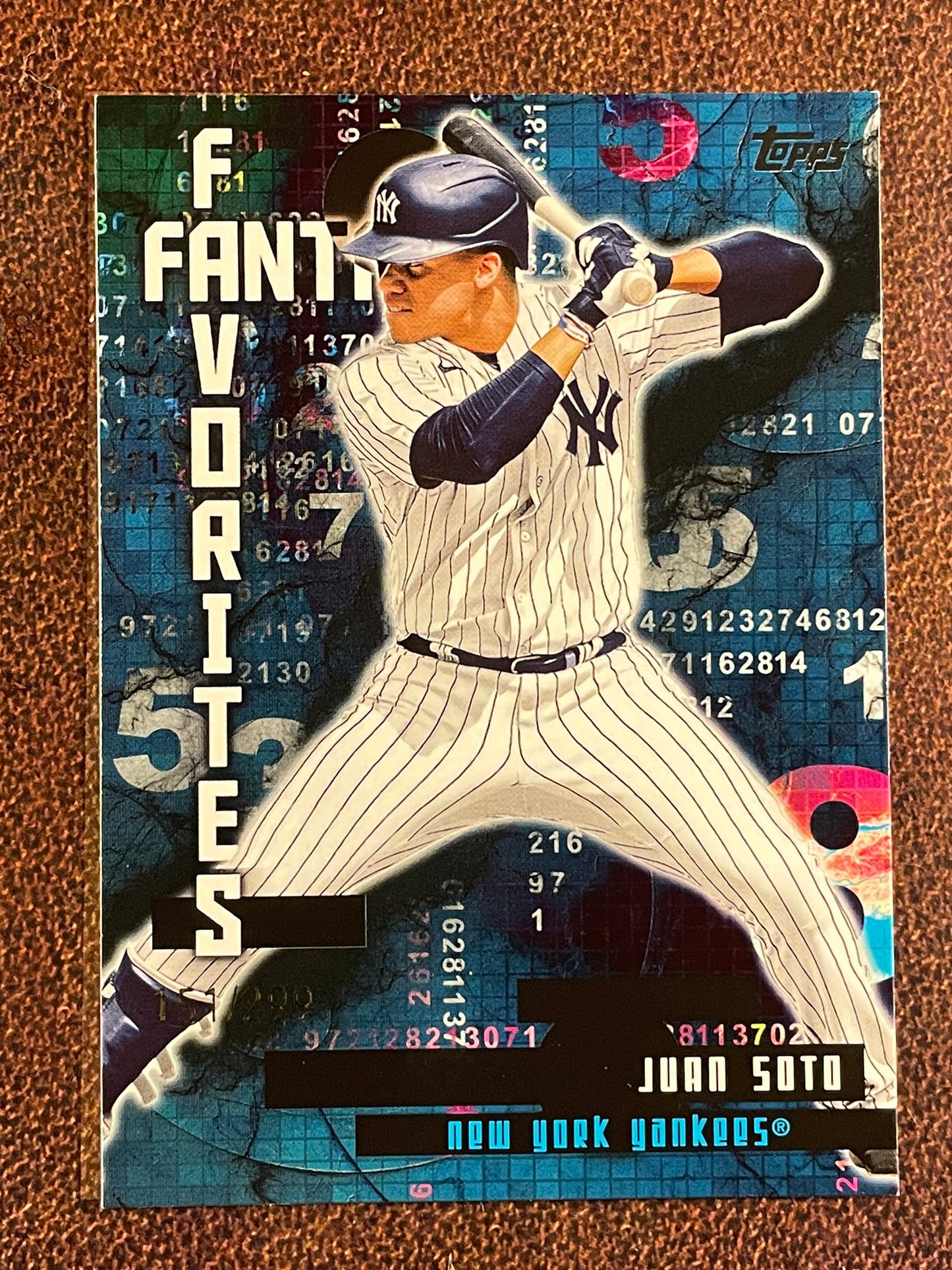 Juan Soto - 2024 Topps Series 2 - BLACK Fantasy Favorites /299 - Yankees