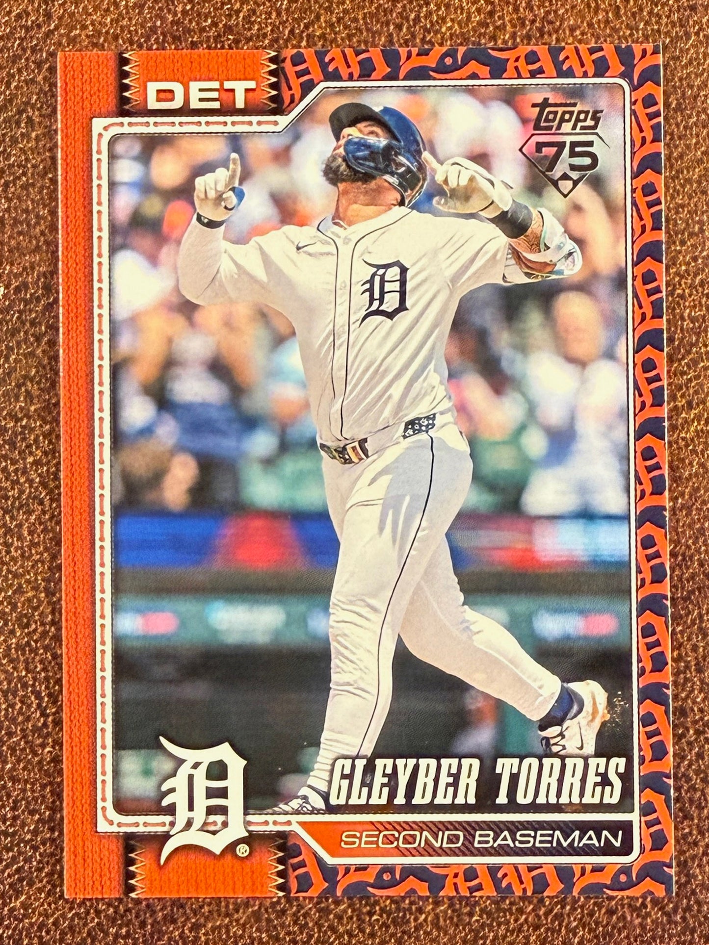 Gleyber Torres - 2026 Topps Series 2 - Team Border SSP - Tigers