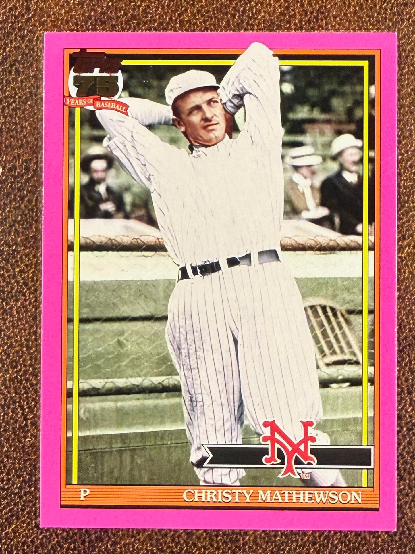 Christy Mathewson - 2026 Topps Series 2 - PINK 1991 - Giants