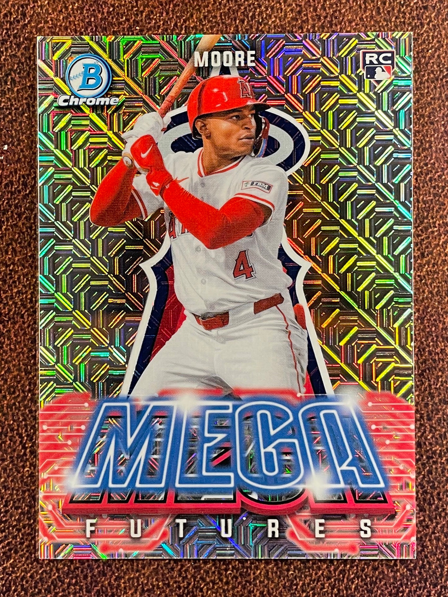 Christian Moore - 2026 Bowman - Mega Futures Rookie MOJO - Angels