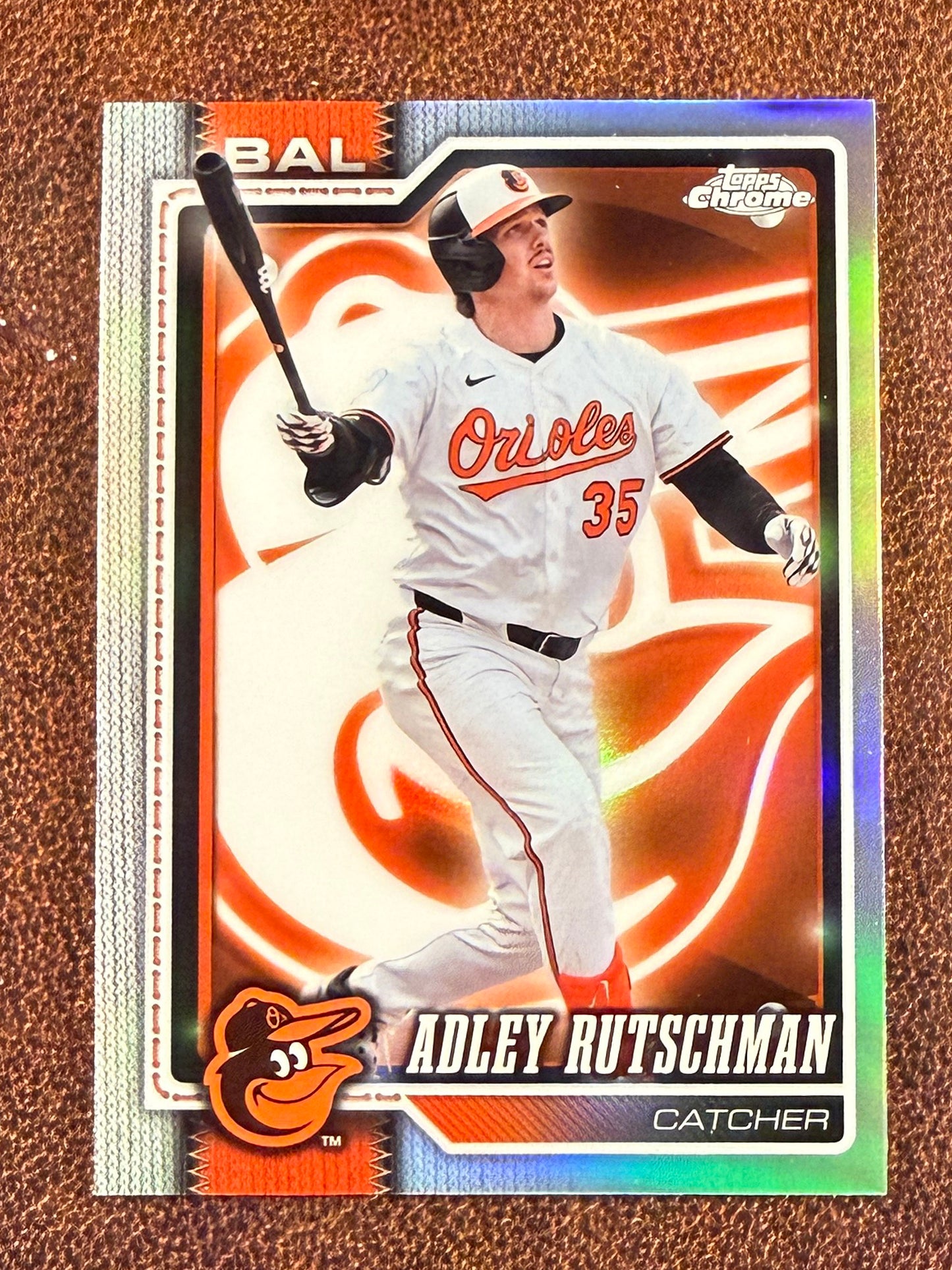 Adley Rutschman - 2026 Topps Chrome - Logo Lightboard - Orioles