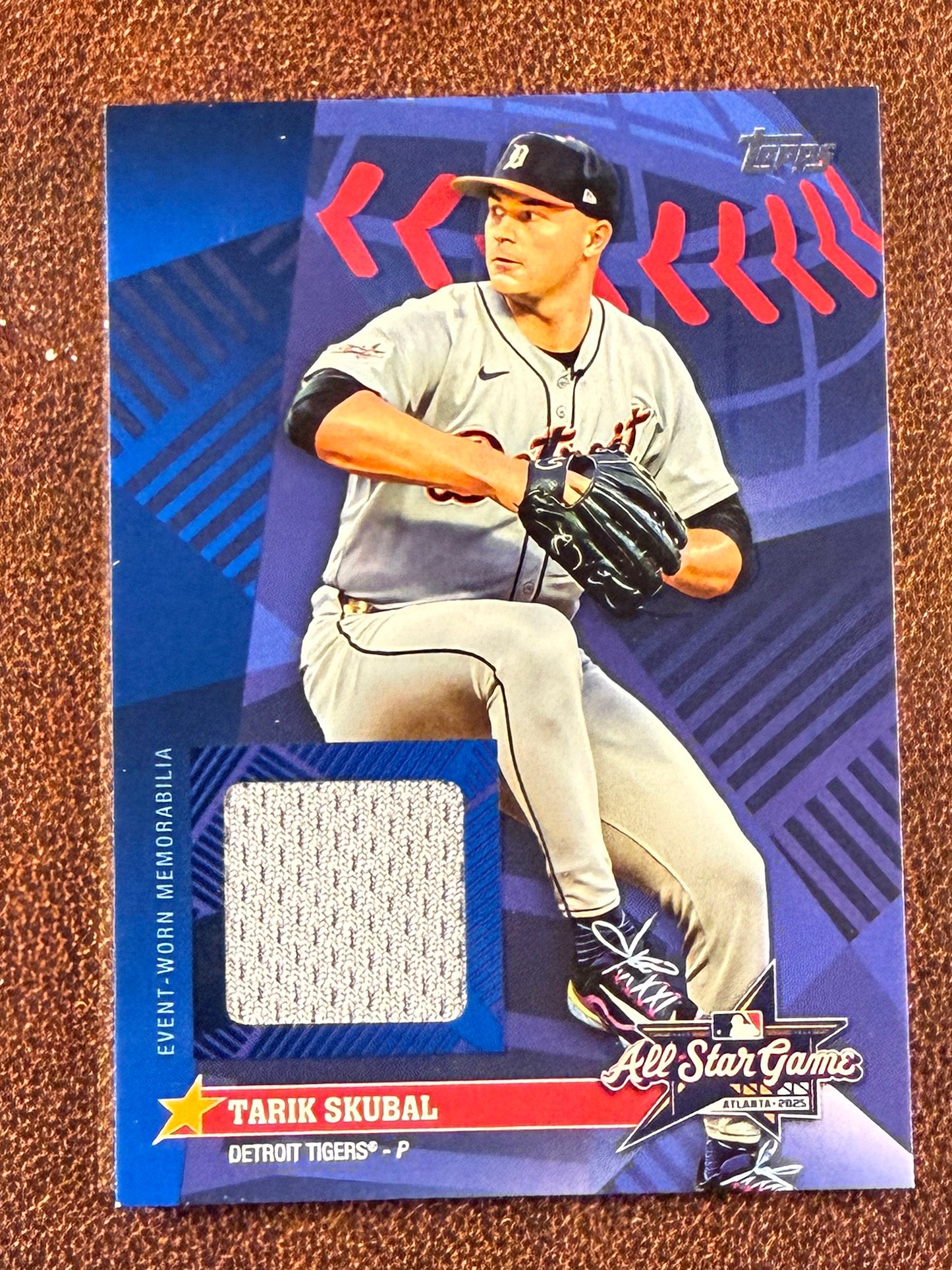 Tarik Skubal - 2025 Topps Update - All Star Game RELIC - Tigers
