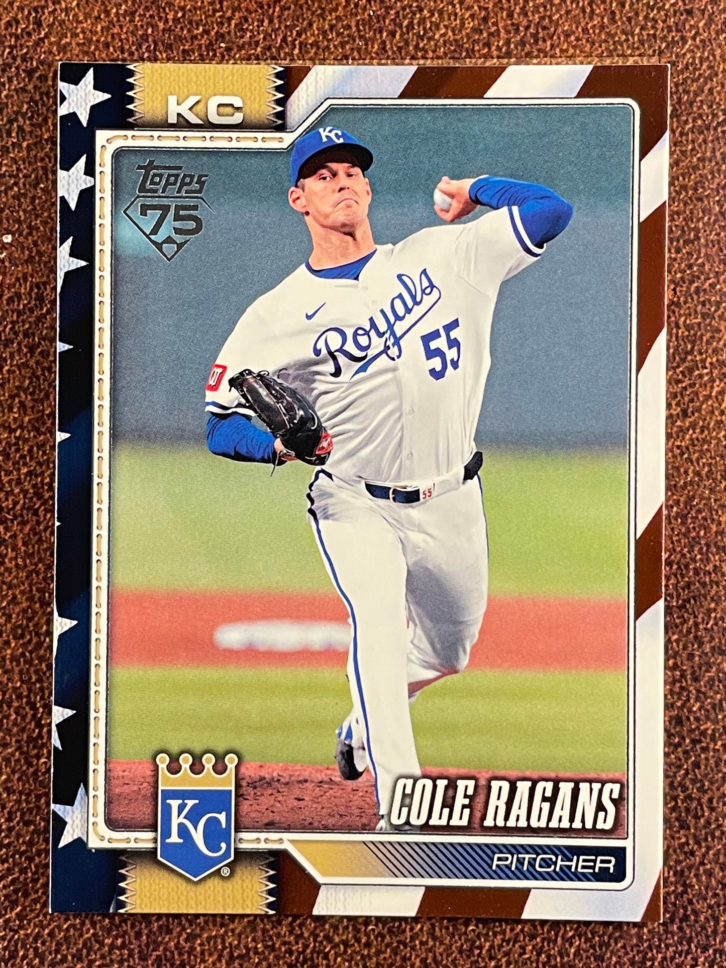 Cole Ragans - 2026 Topps Series 2 - Independence Day /76 - Royals