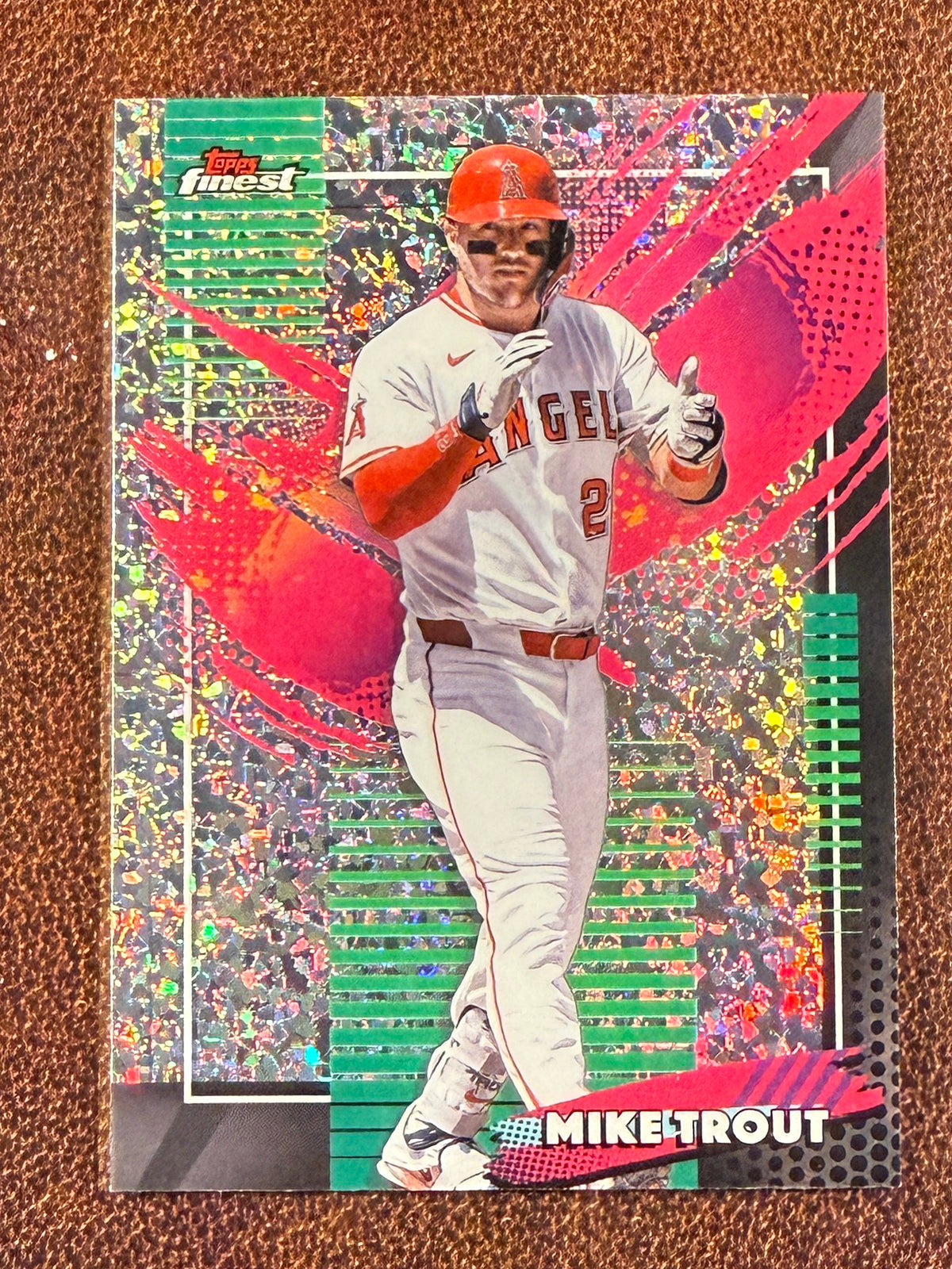 Mike Trout - 2026 Topps Finest - Rare Mini Diamond - Angels