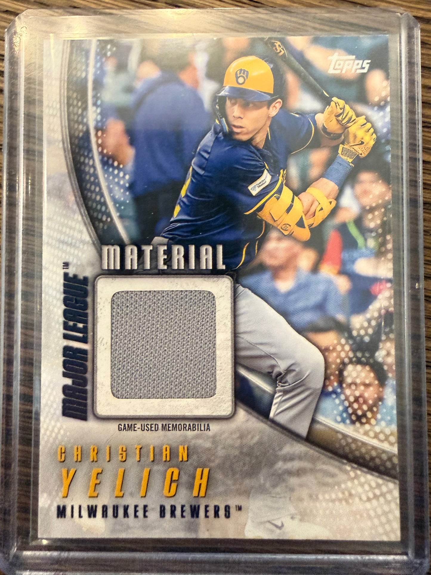 Christian Yelich - 2025 Topps Series 2 - MLM Relic - Milwaukee Brewers