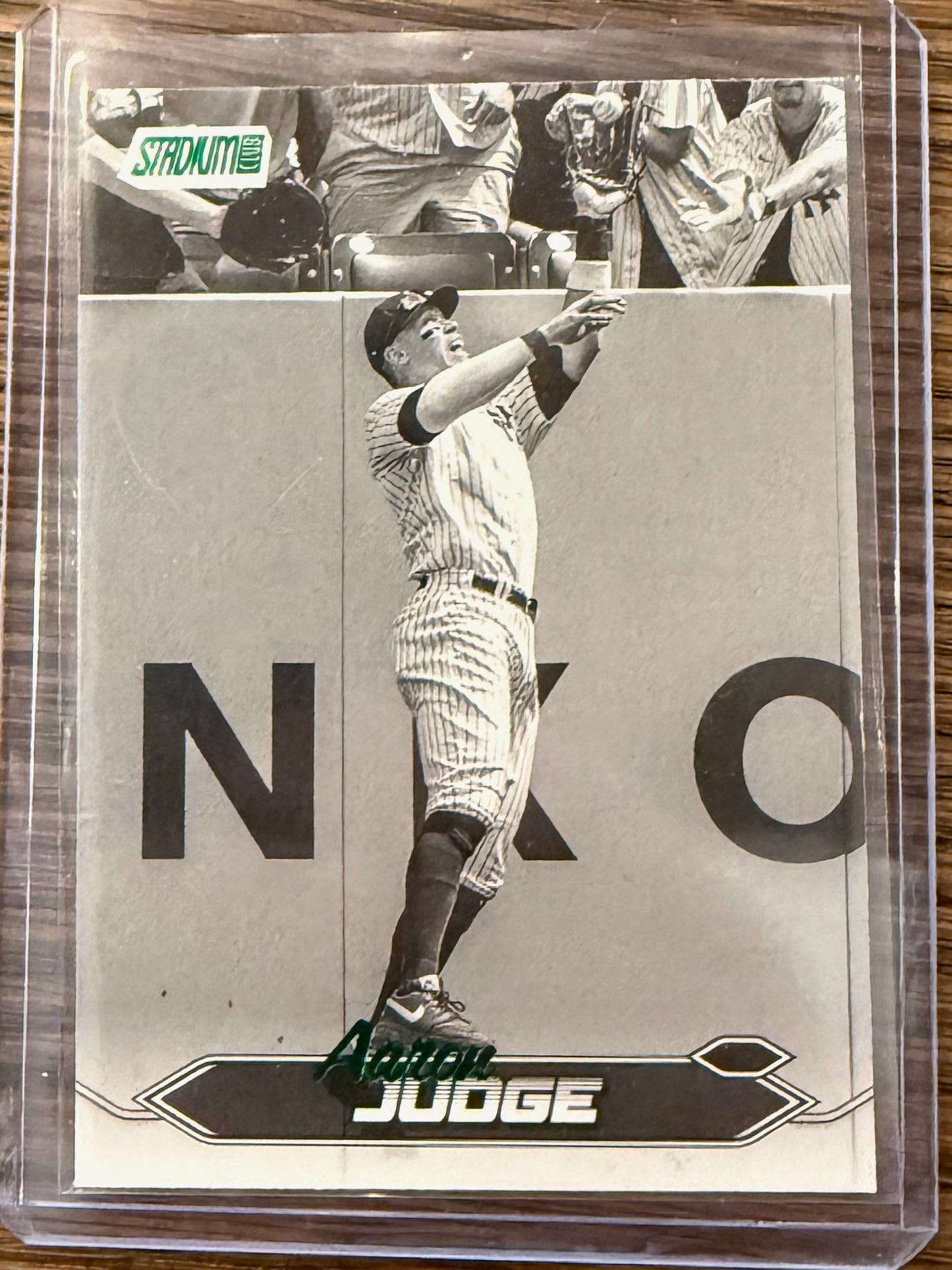 Aaron Judge - 2024 Stadium Club - Black and White - New York Yankees