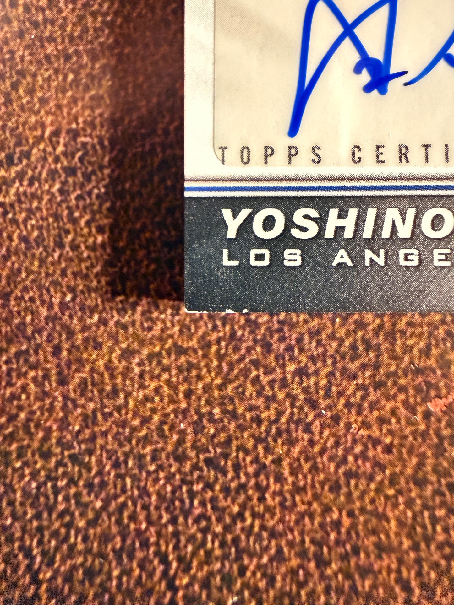 Yoshinobu Yamamoto - 2026 Topps Series 1 - ORANGE Major League Material AUTO /25 (*Corner/Edge Whiting*) - Dodgers