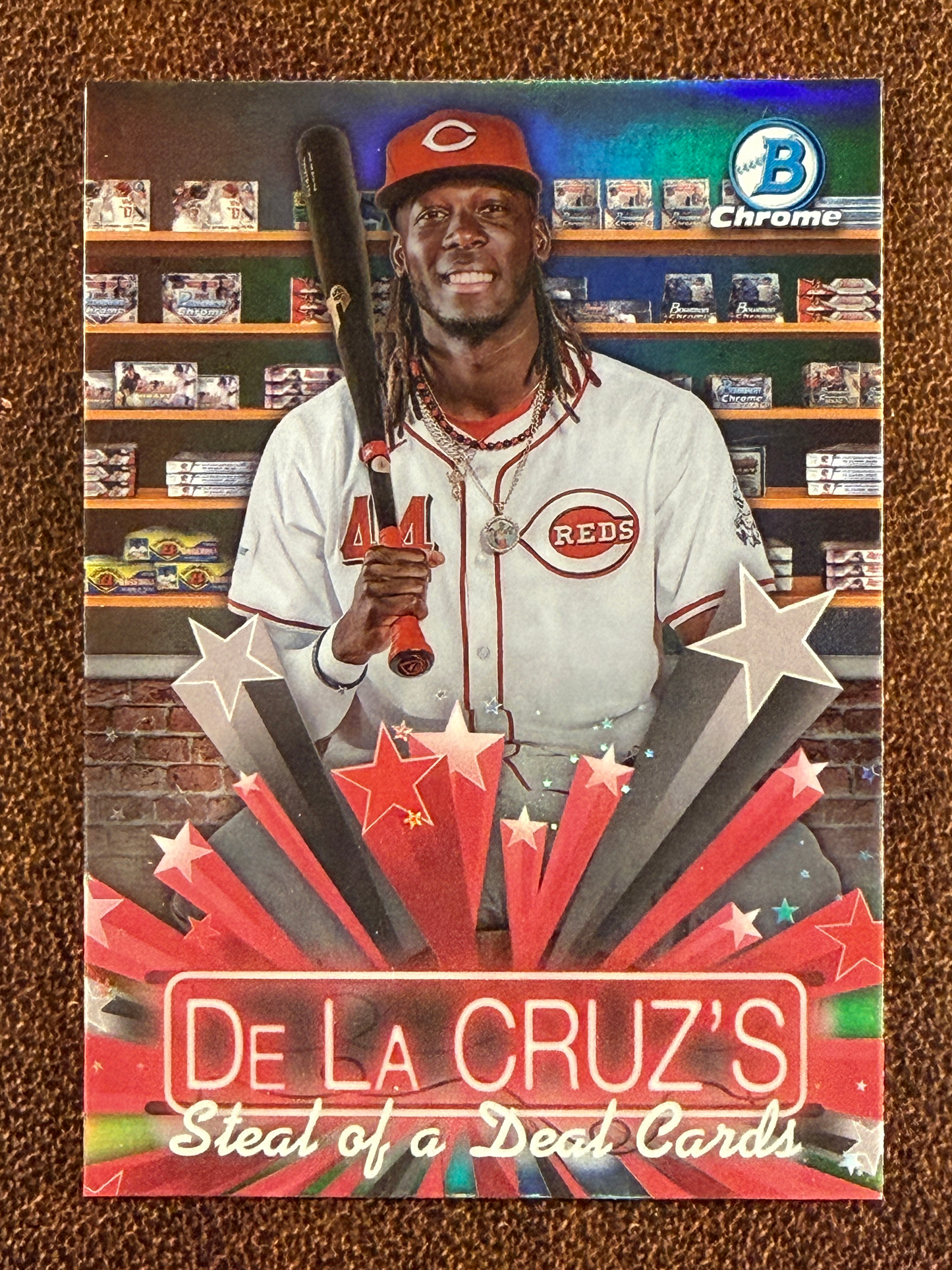 Elly De La Cruz - 2025 Bowman Chrome - Hobby Stars - Reds