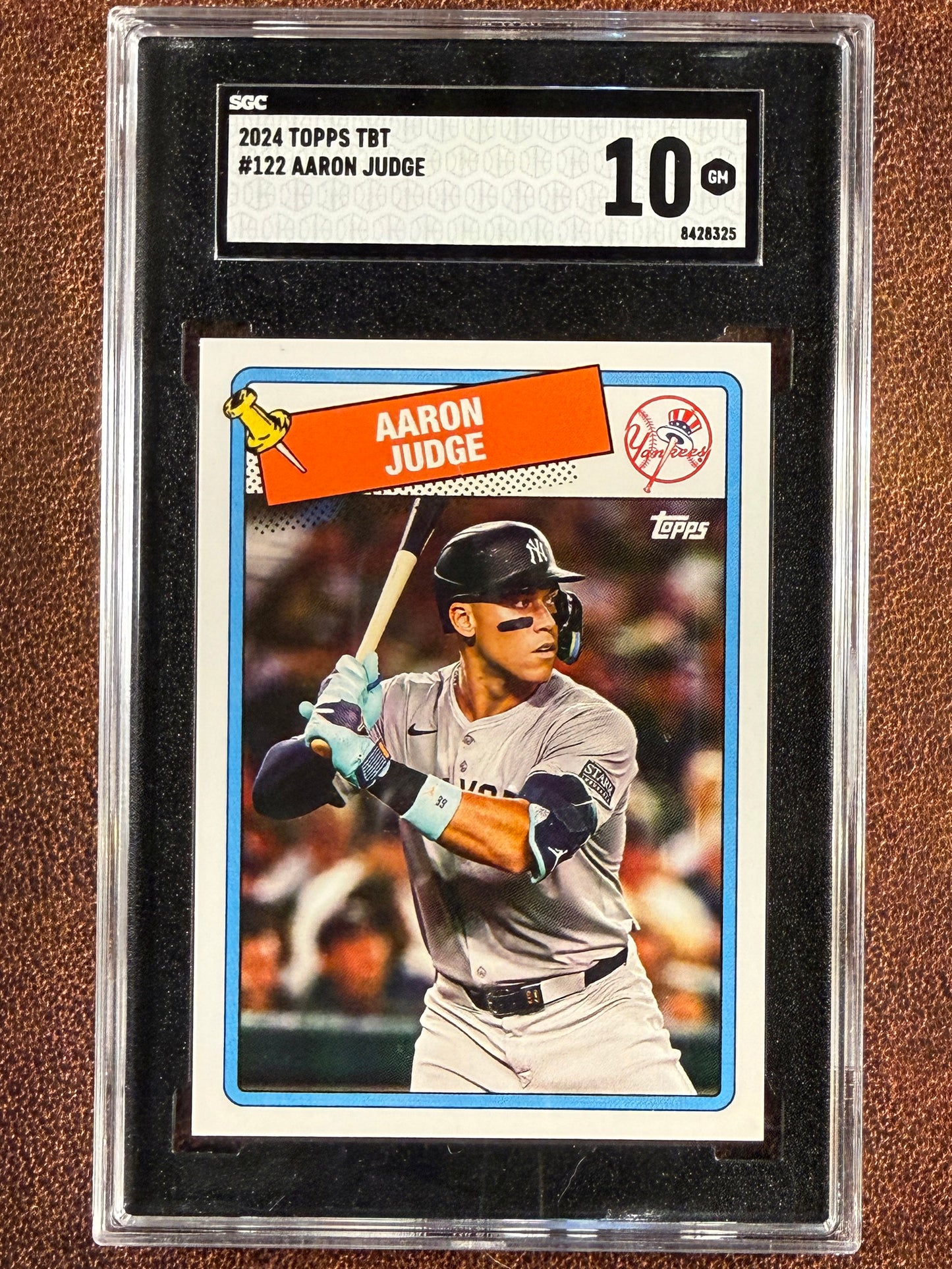 Aaron Judge - 2024 Topps TBT - #122 (SGC 10) - Yankees