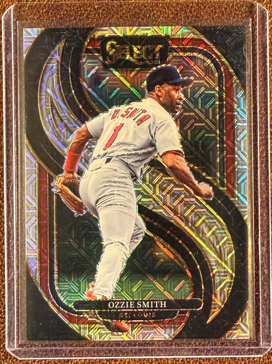 Ozzie Smith - 2025 Panini Select - FOTL Mojo /4 - Cardinals