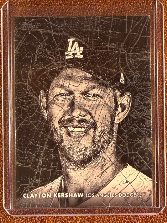 Clayton Kershaw - 2025 Topps Tokyo Nights - Night SP - Dodgers