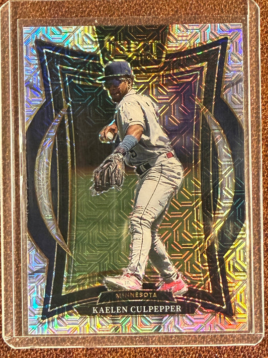 Kaelen Culpepper - 2025 Panini Select - FOTL Mojo Prizm /6 - Twins
