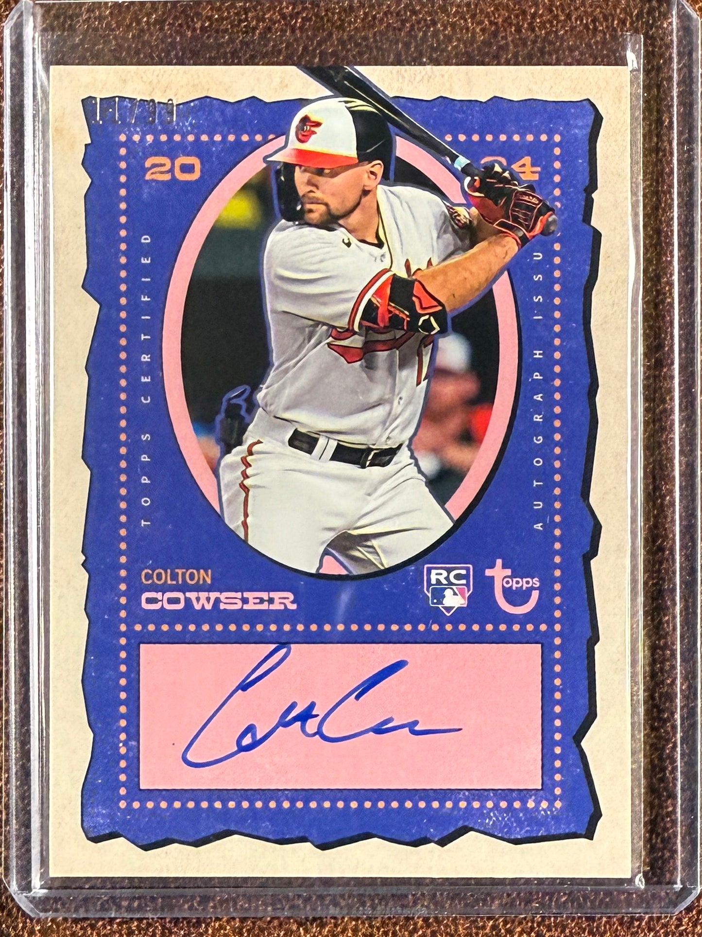 Colton Cowser - 2024 Topps Brooklyn Collection - Rookie AUTO - Orioles
