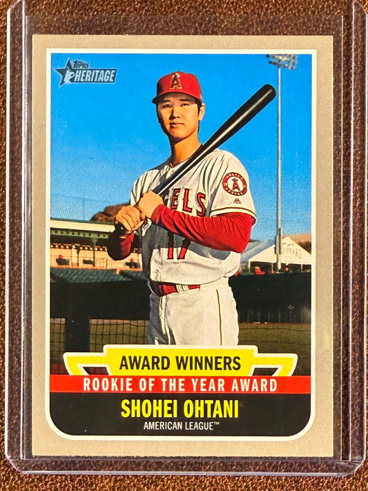 Shohei Ohtani - 2019 Topps Heritage Hih Number - Award Winners - Angels