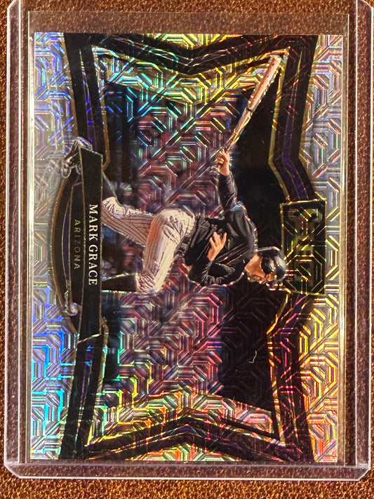 Mark Grace - 2025 Panini Select - FOTL Mojo Prizm Diamon Level /3 - Diamondbacks