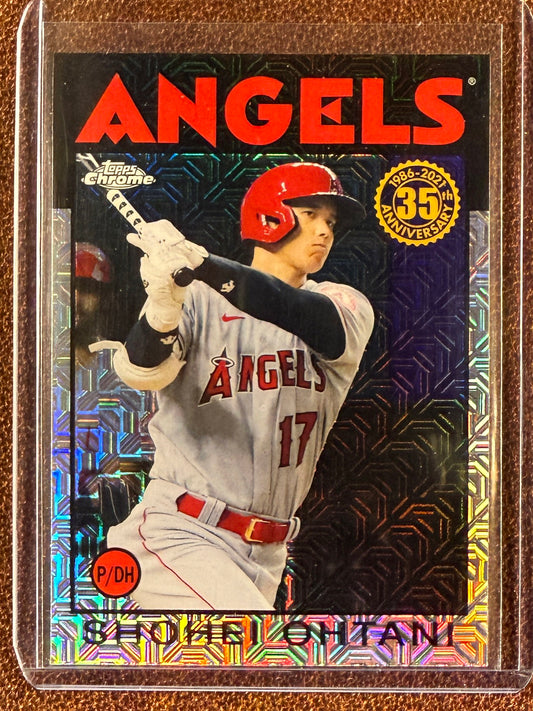 Shohei Ohtani - 2021 Topps Chrome - Mojo - Angels