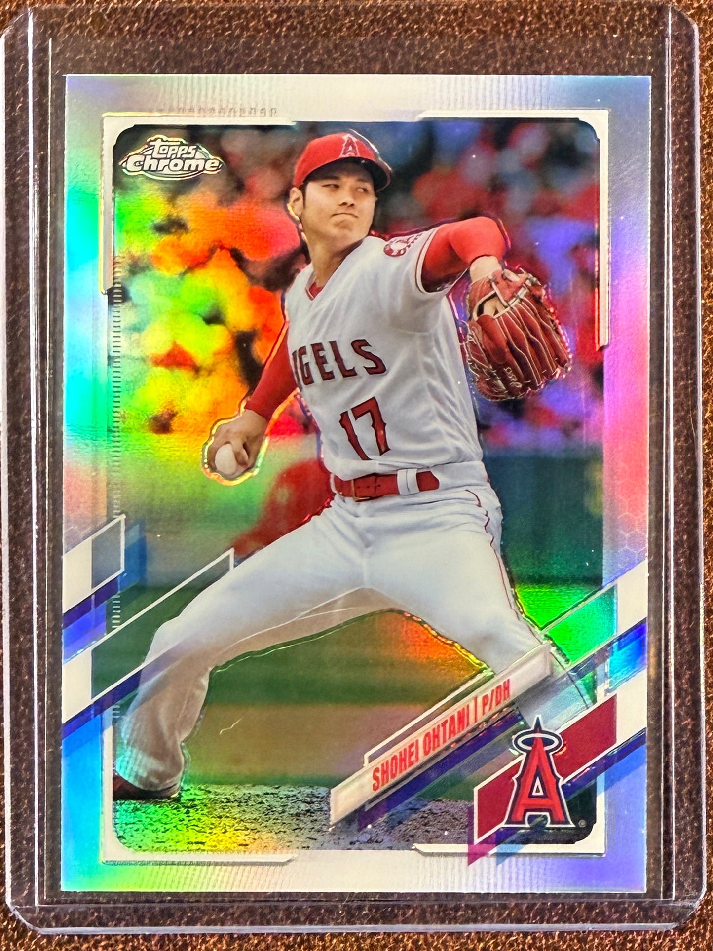Shohei Ohtani - 2021 Topps Chrome - Refractor - Angels