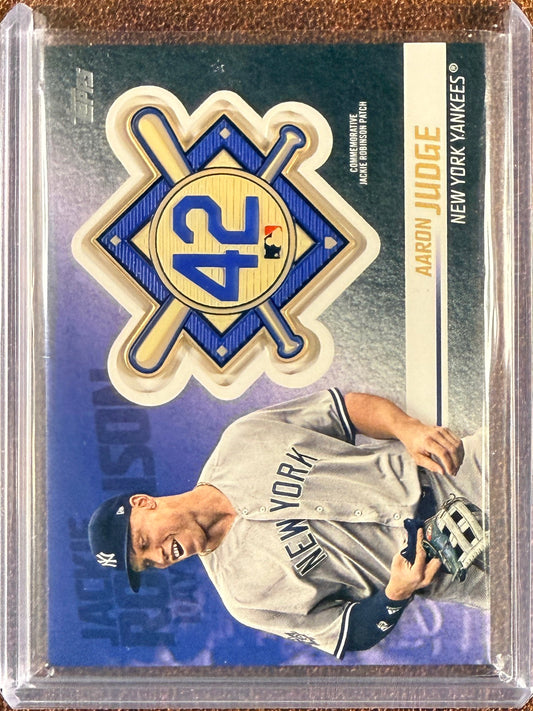 Aaron Judge - 2018 Topps Update - Jackie Robinson Day Manufactured RELIC - Yankees