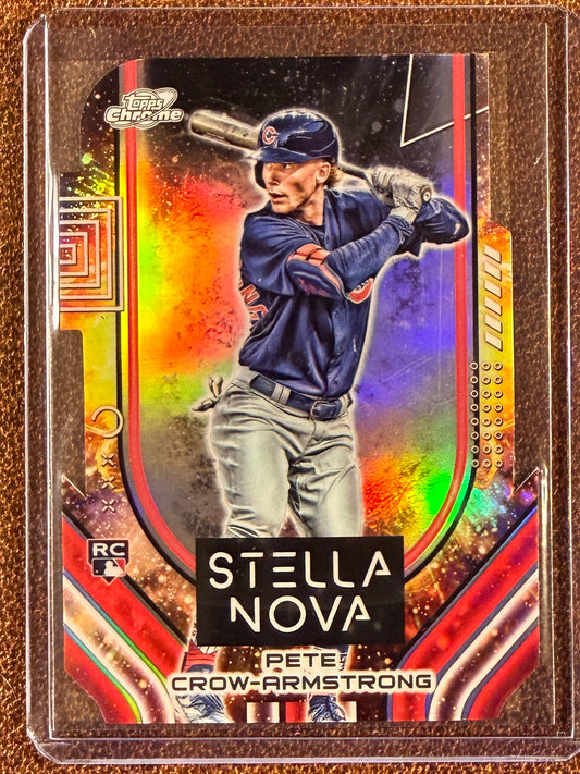 Pete Crow Armstrong - 2024 Topps Cosmic Chrome - Rookie Stellanova Die Cut - Cubs