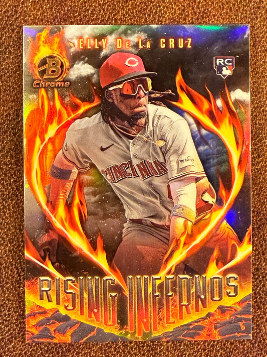 Elly De La Cruz - 2024 Bowman - Rookie Rising Infernos - Reds