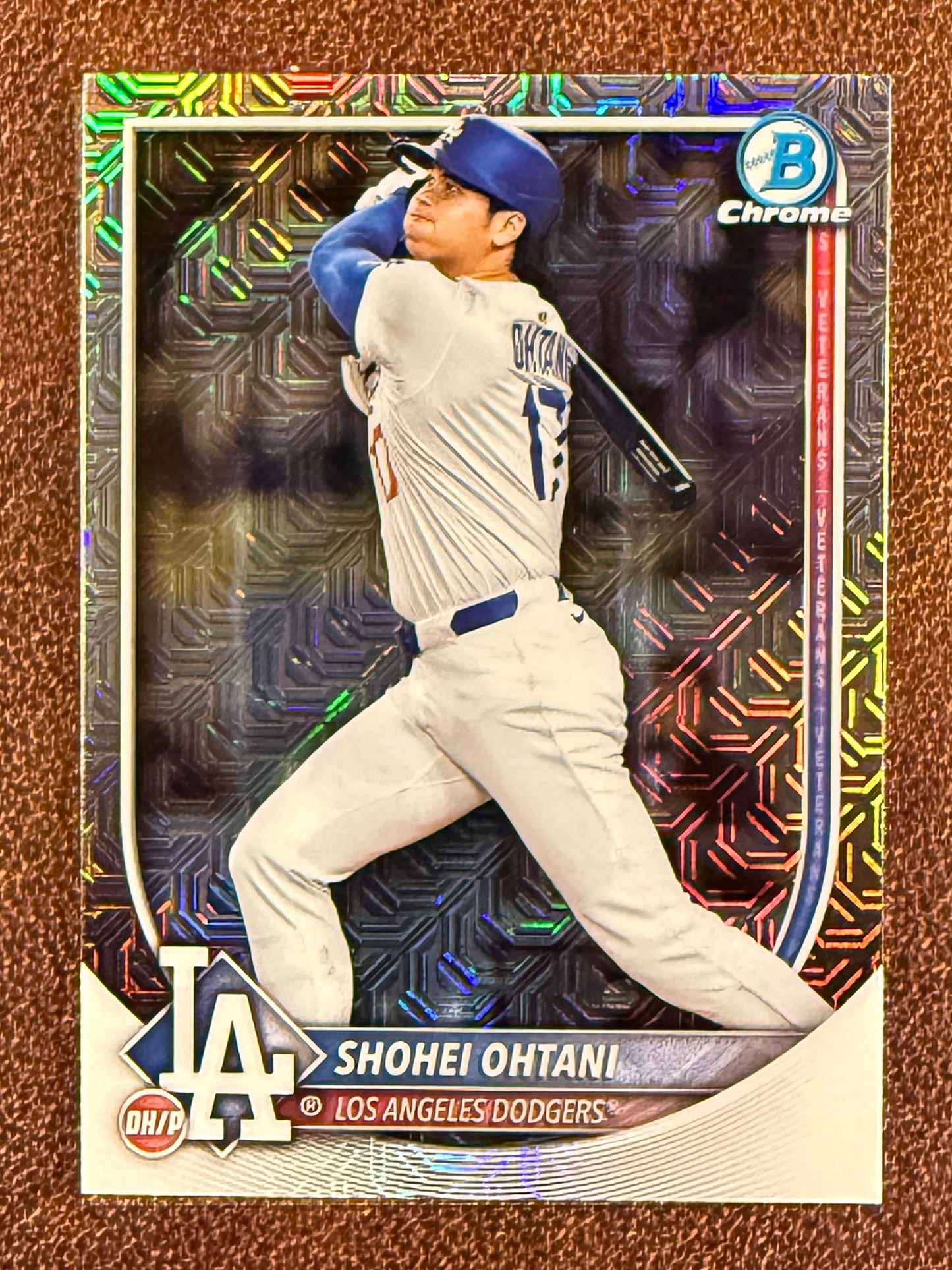 Shohei Ohtani - 2025 Bowman Chrome - MOJO - Dodgers