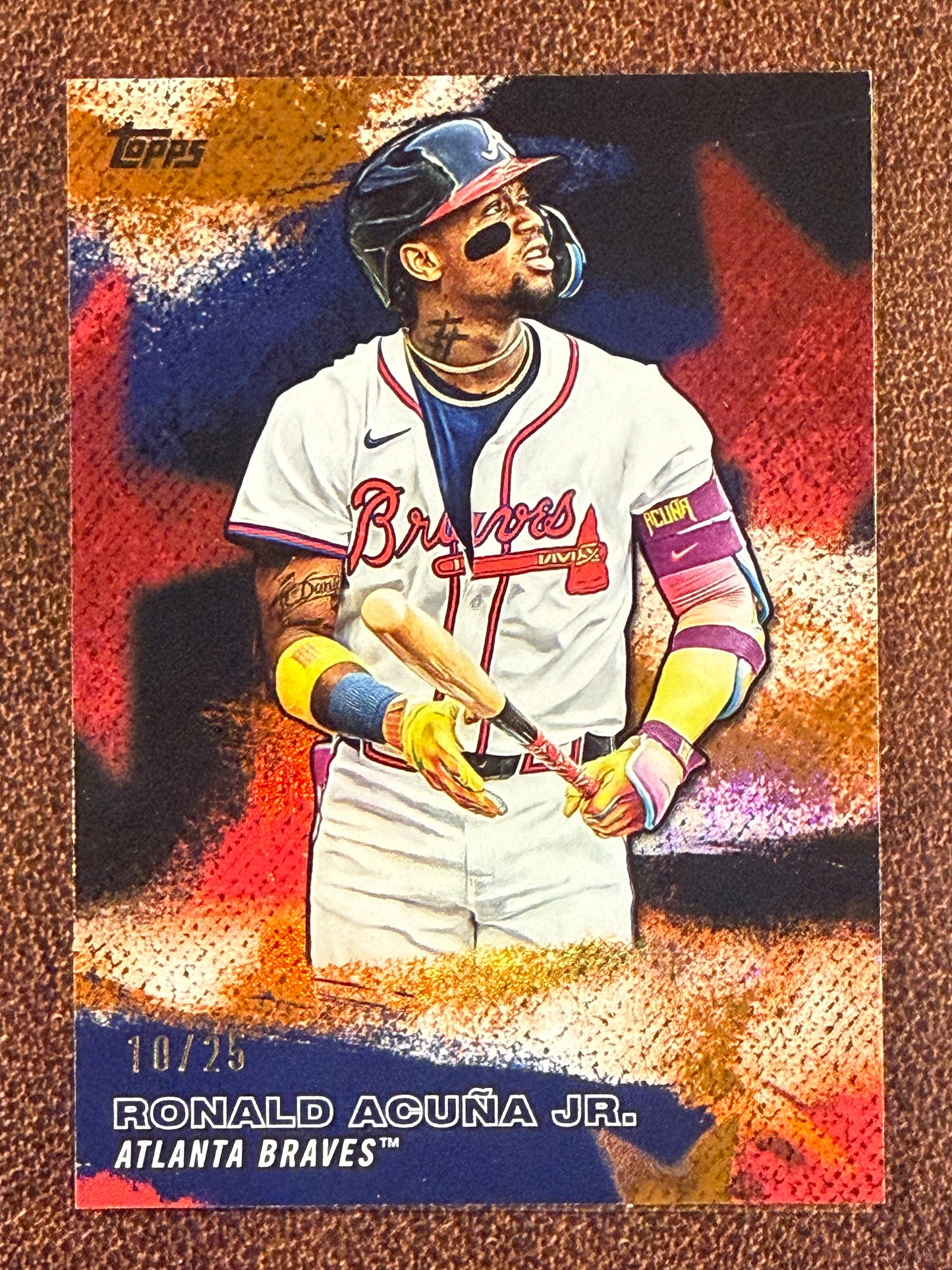 Ronald Acuna - 2026 Topps Series 1 - ORANGE Stars of MLB /25 - Braves