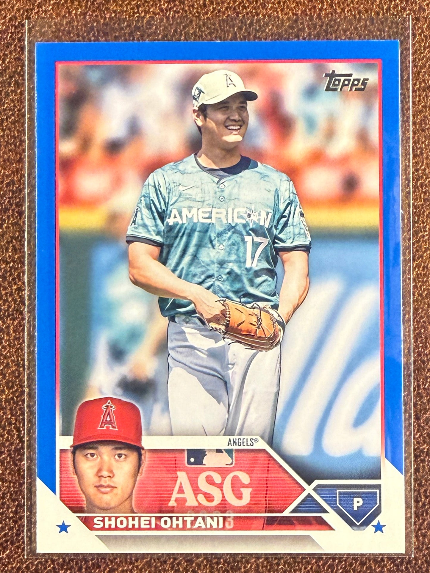 Shohei Ohtani - 2023 Topps Update - All Star BLUE Retail Parallel - Dodgers