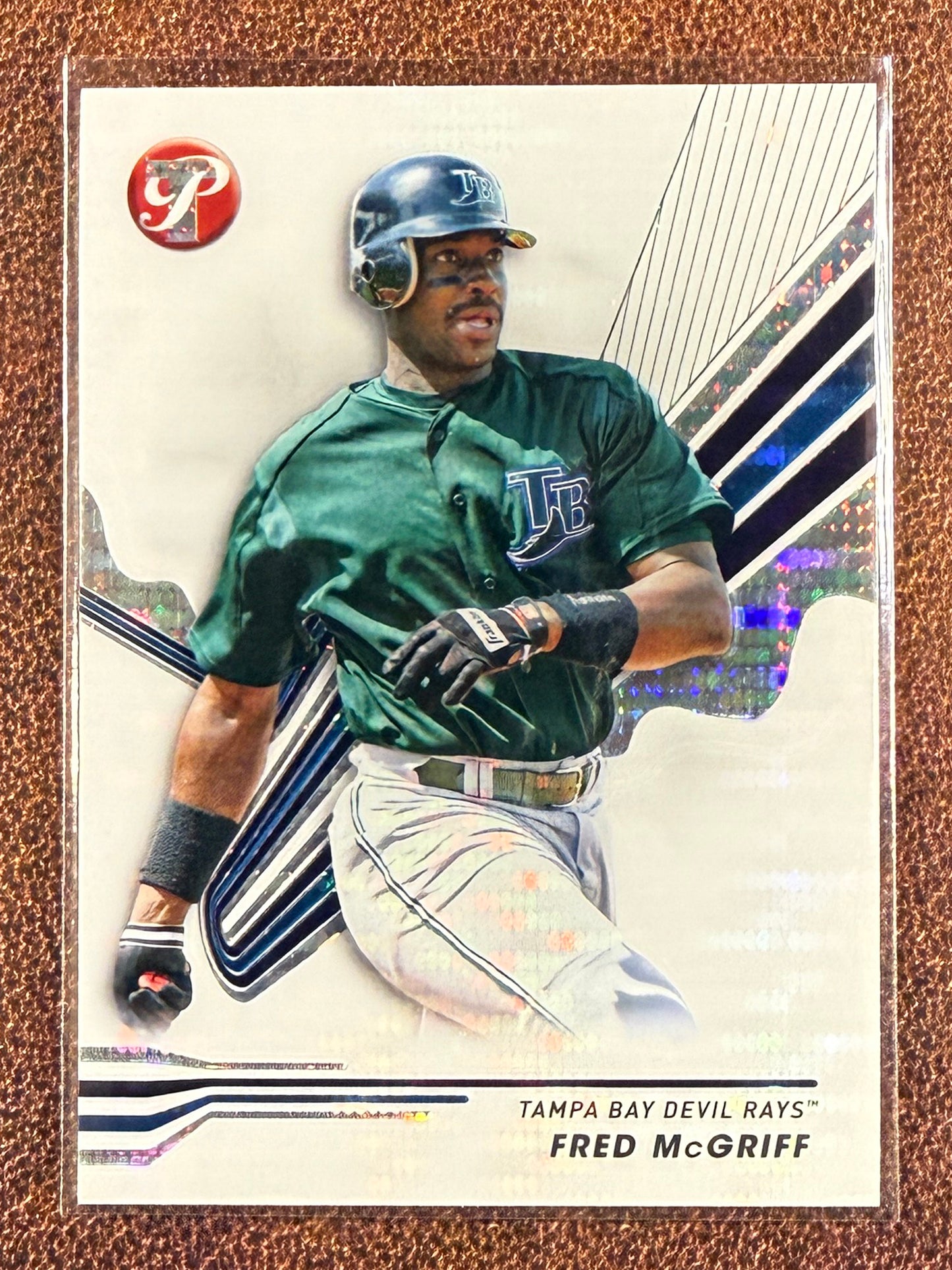 Fred McGriff - 2024 Topps Pristine - Refractor - Rays