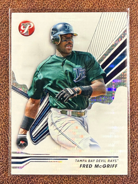 Fred McGriff - 2024 Topps Pristine - Refractor - Rays