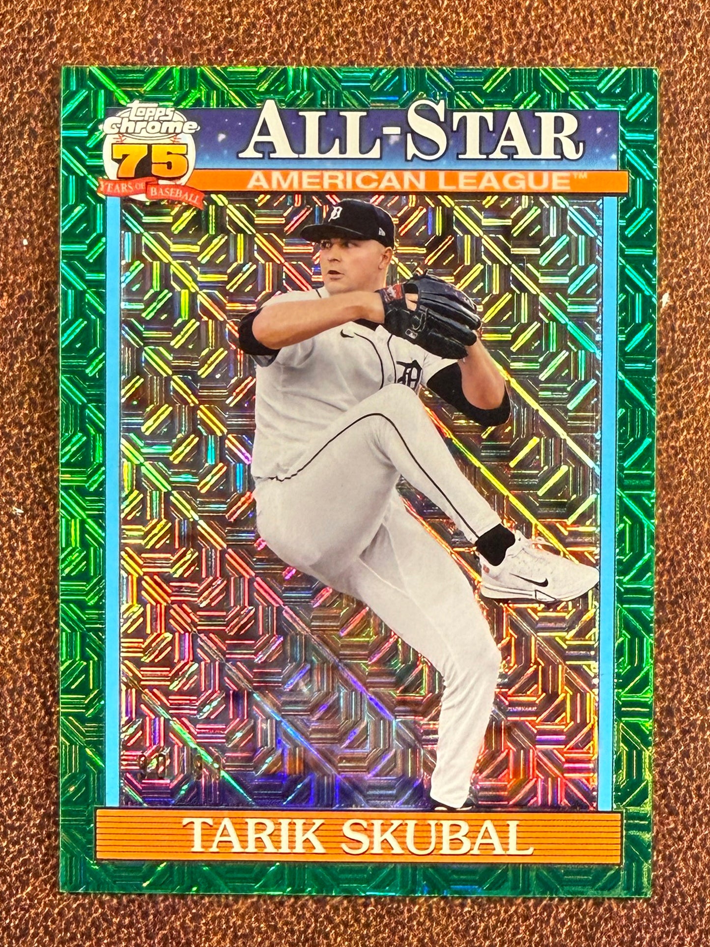Tarik Skubal - 2026 Topps Series 2 - GREEN MOJO /99 - Tigers