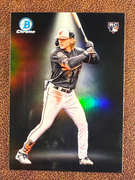 Gunnar Henderson - 2023 Bowman Chrome - Rookie Spotlight - Orioles