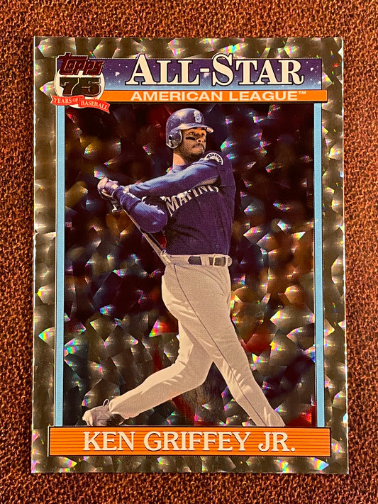 Ken Griffey Jr. - 2026 Topps Series 2 - Crackle Foilboard - Mariners