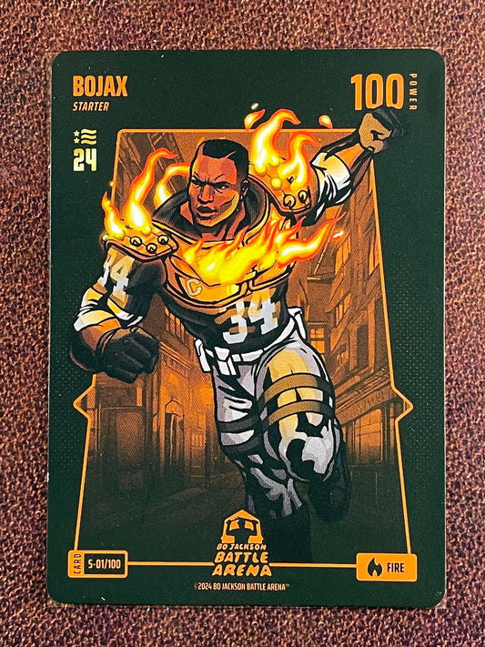 BoJax - 2024 Bo Jackson Battle Arena - Bojax N24 Paper Fire (*Left Edge Whiting*)