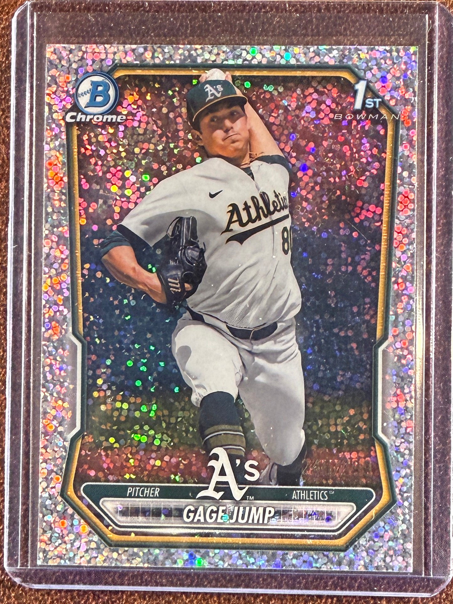 Gage Jump - 2026 Bowman - Speckle Refractor /299 - Athletics