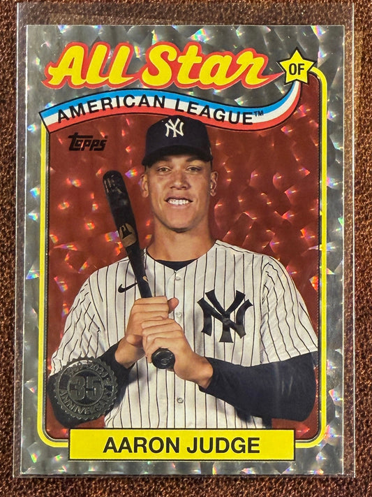 Aaron Judge - 2024 Topps Series 2 - 1989 Topps All-Stars Foil - Yankees
